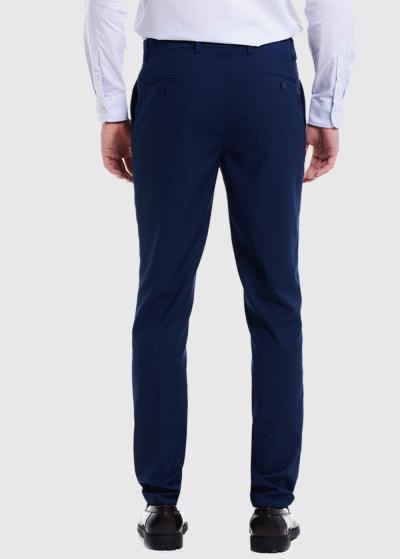 Onorato dark blue mens pants - back