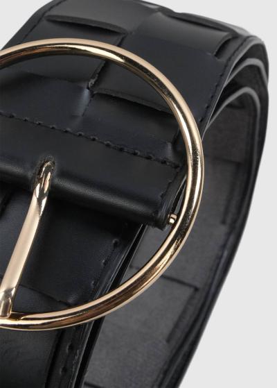 Zaccaria melna plata josta - back