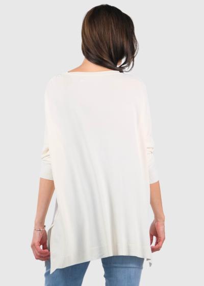 Arima beige oversize sweater - back