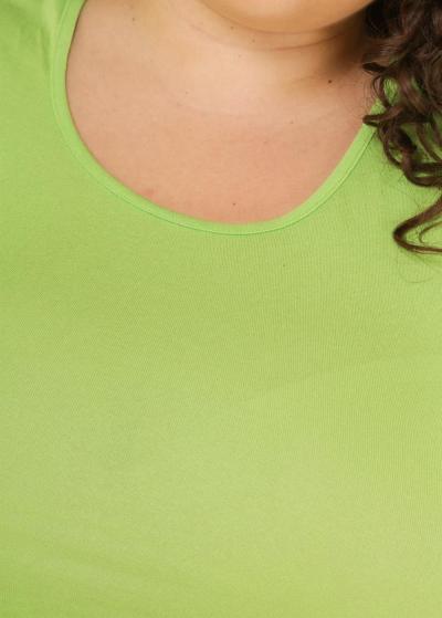 Ada Plus Size light green t-shirt - back