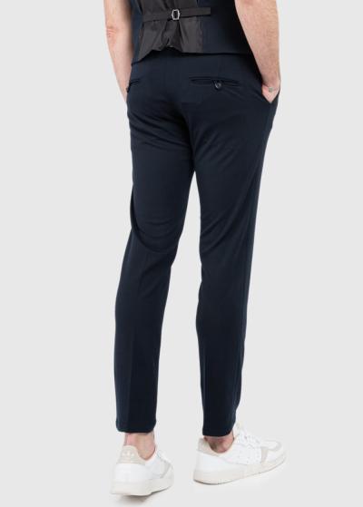 Brighton Slim Fit dark blue men's pants - back