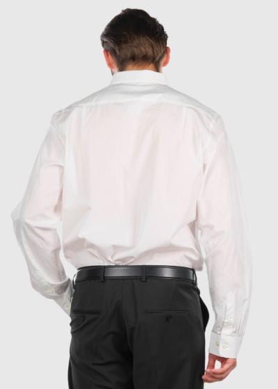 Juan white men's shirt - back