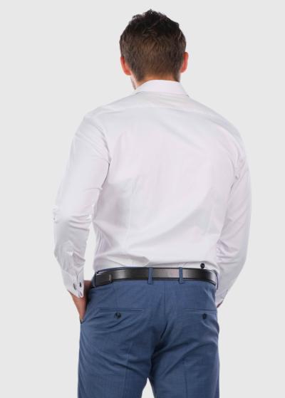 Slim Fit white shirt - back