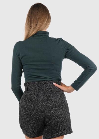 Elekta tumši zaļa bītlene - back