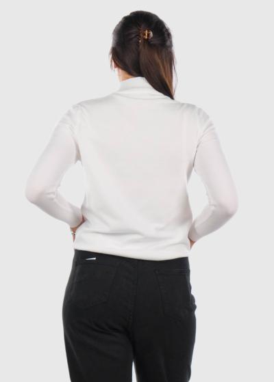 Esita balta sieviešu bītlene - back