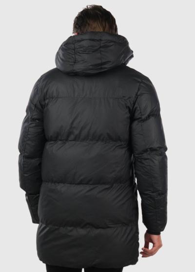 Erdin melna vīriešu parka - back