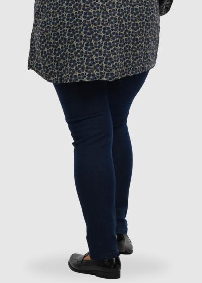 Jenny Plus Size dark blue women's jeans - back