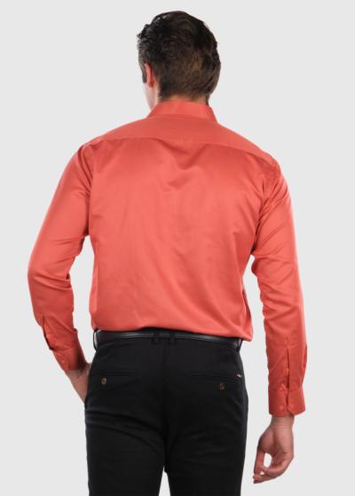 Ferris oranžs klasiskais vīriešu krekls - back