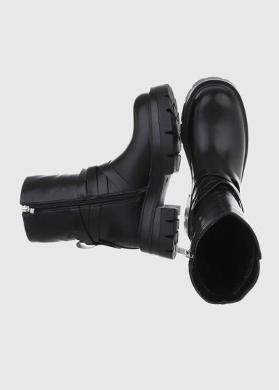 Larija black women's boots - back