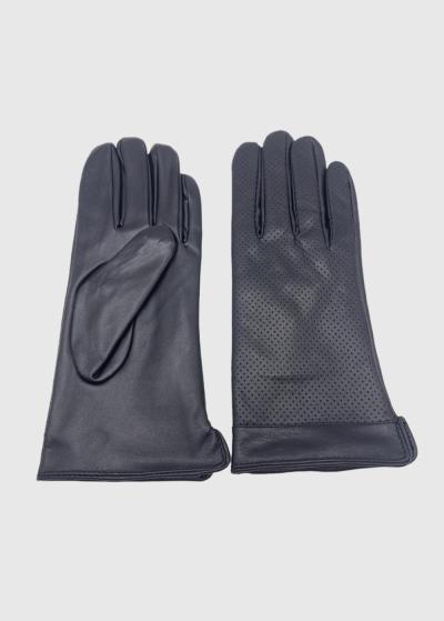 Kamila black gloves - back