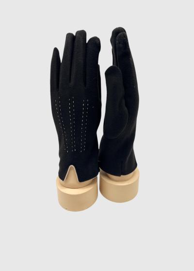 Jester black gloves - back