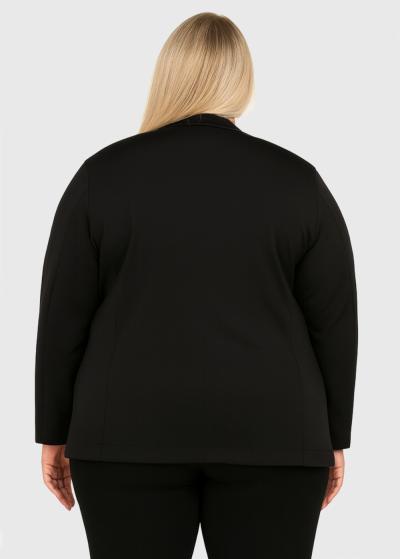 Anora Plus Size black blazer - back