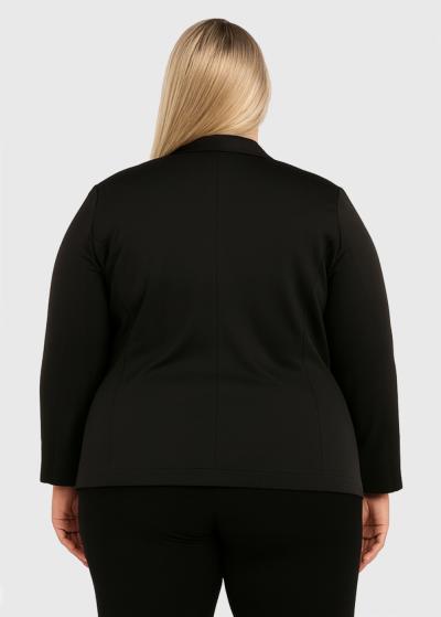 Arsinoуа Plus Size black women's blazer - back