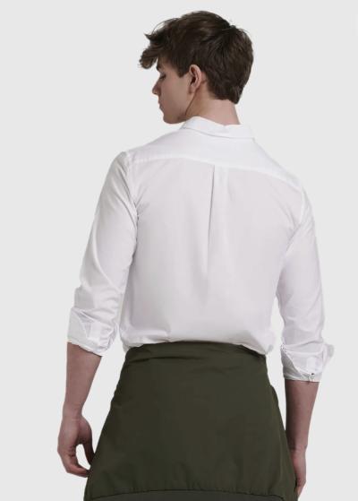 Aiden Regular Fit white shirt - back