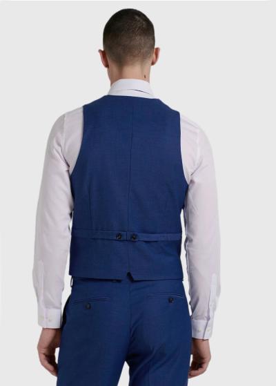 Bernold синяя классическая жилетка - back