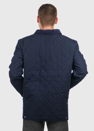 Kenan dark blue men's jacket - back