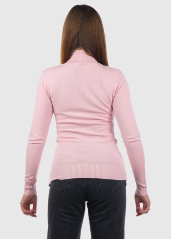 Samuela gaiši rozā sieviešu bītlene - back