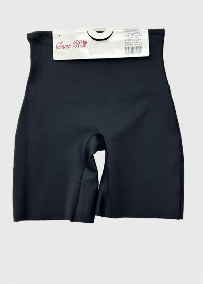 Beatrice black high waist shaping shorts - back