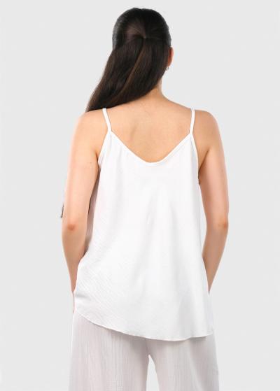 Luna balts tops - back
