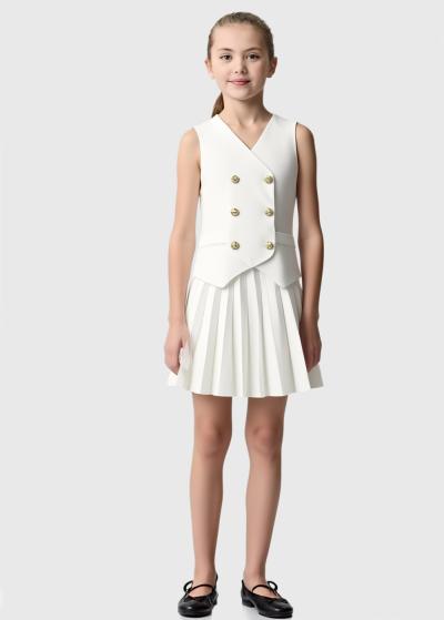 Rocio balta veste - back