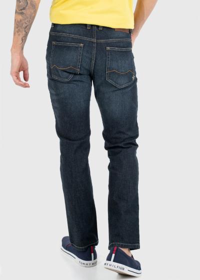 Camel Active Regular Fit dark blue jeans - back