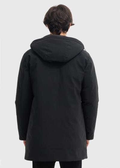 Timber black men's jacket - back