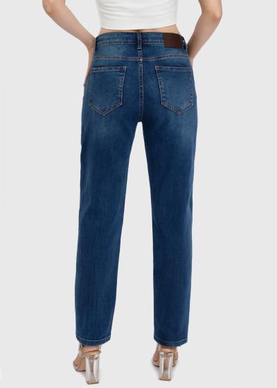 Tiana dark blue high-rise jeans - back