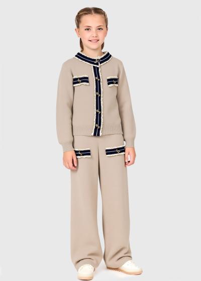 Lillie beige suit - back