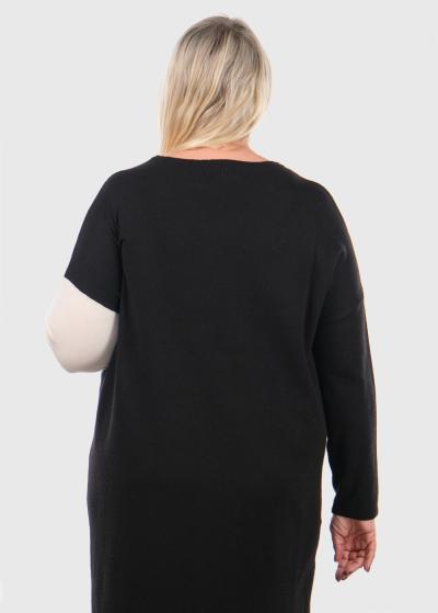 Kallisto long sleeve sweater dress  - back