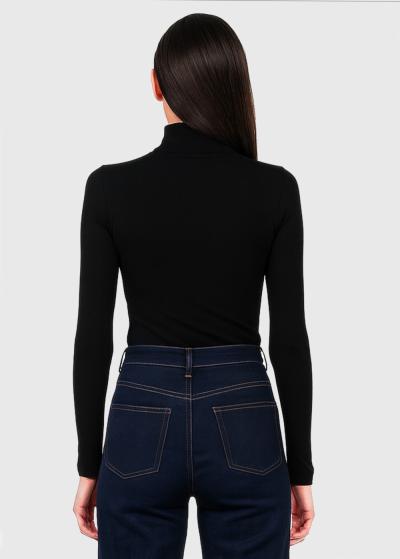 Katolina melna sieviešu bītlene - back