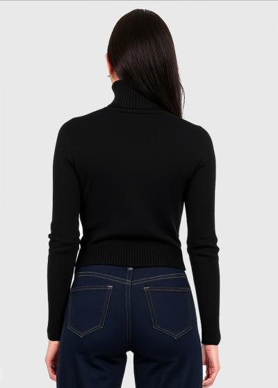 Kirie black sweater - back