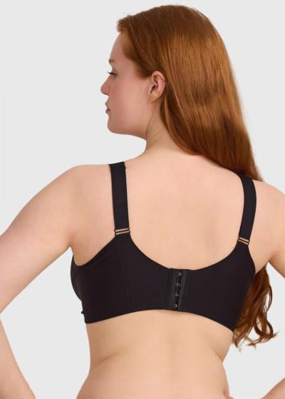 Jennet black bra - back