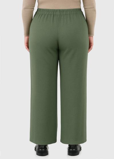 Janira Plus Size khaki pants - back