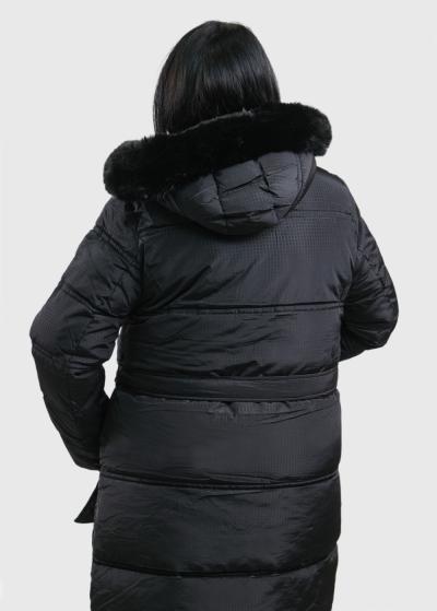 Mircea Plus Size black tie waist jacket - back