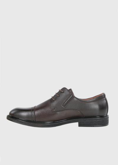 Ercan dark brown men's shoes - back