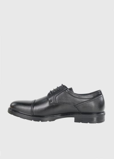 Ersan black lace-up shoes - back