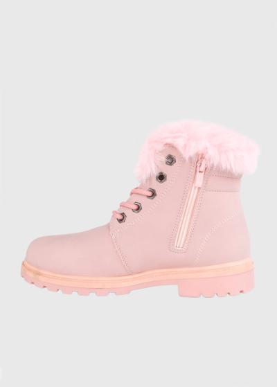 Dianora pink boots - back