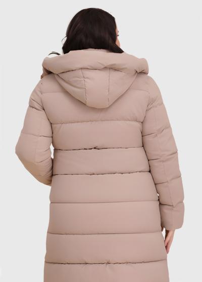 Dinara Plus Size beige jacket - back