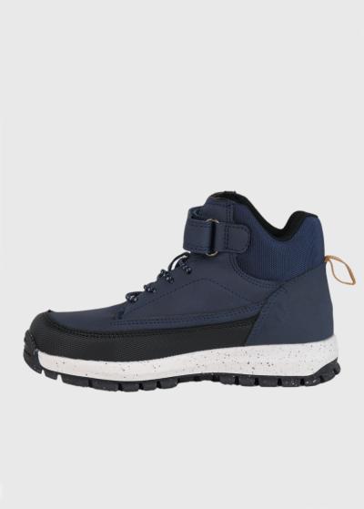 Deron blue boots - back