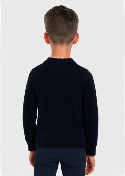 Derian black sweater - back