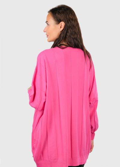 Alice pink women's sweater - back