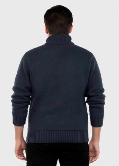 Archy dark grey zipped jacket - back