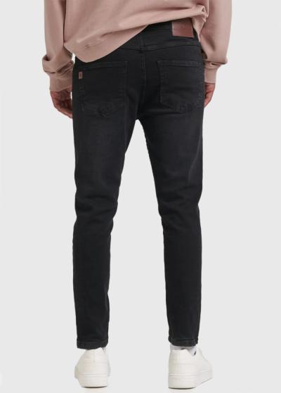 Celal melni vīriešu džinsi - back