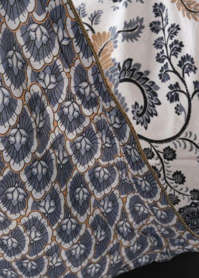 Vivian sieviešu lakats ar ziedu rakstu  - back