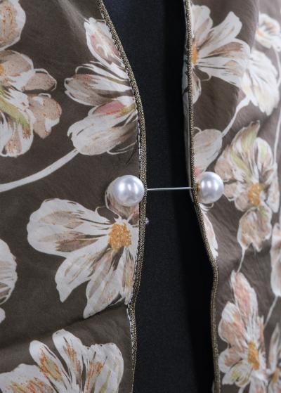 Vivian sieviešu lakats ar ziedu rakstu  - back