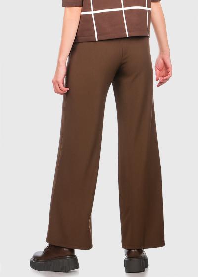 Quinn brūnas bikses ar kabatām - back