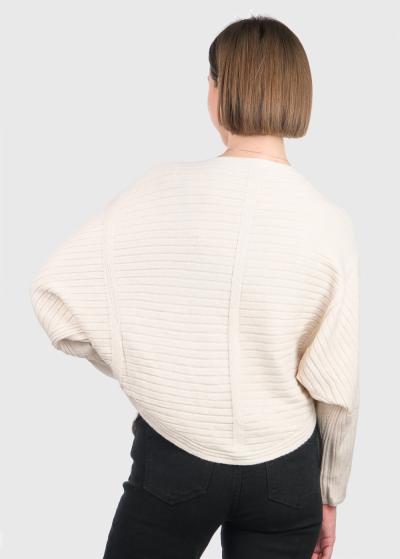 Sally bēšs džemperis - back