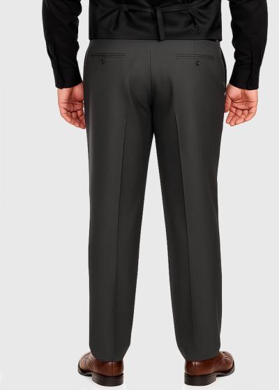 Tian темно-серые брюки Большого размера - back