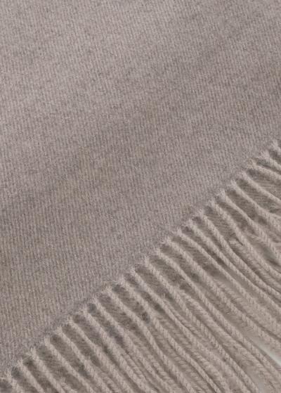 Shell шарф с бахромой - back