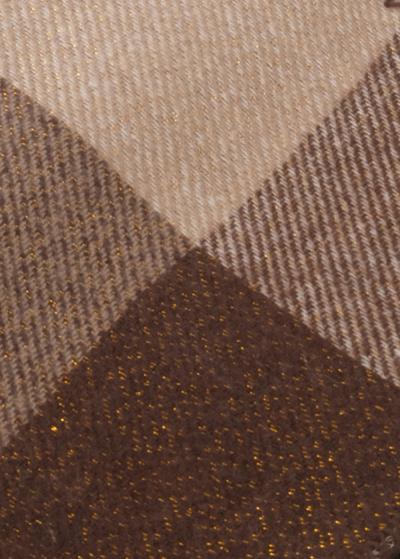 Meg коричневый шарф - back